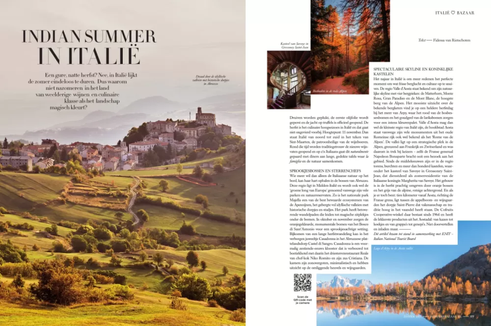 Indian Summer in Italy - Hearst / Harper's Bazaar - Amsterdam